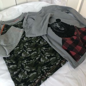 5T Peanut and Ollie long sleeve t’s